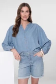 Geisha Blouse 63015-10 Blauw 1