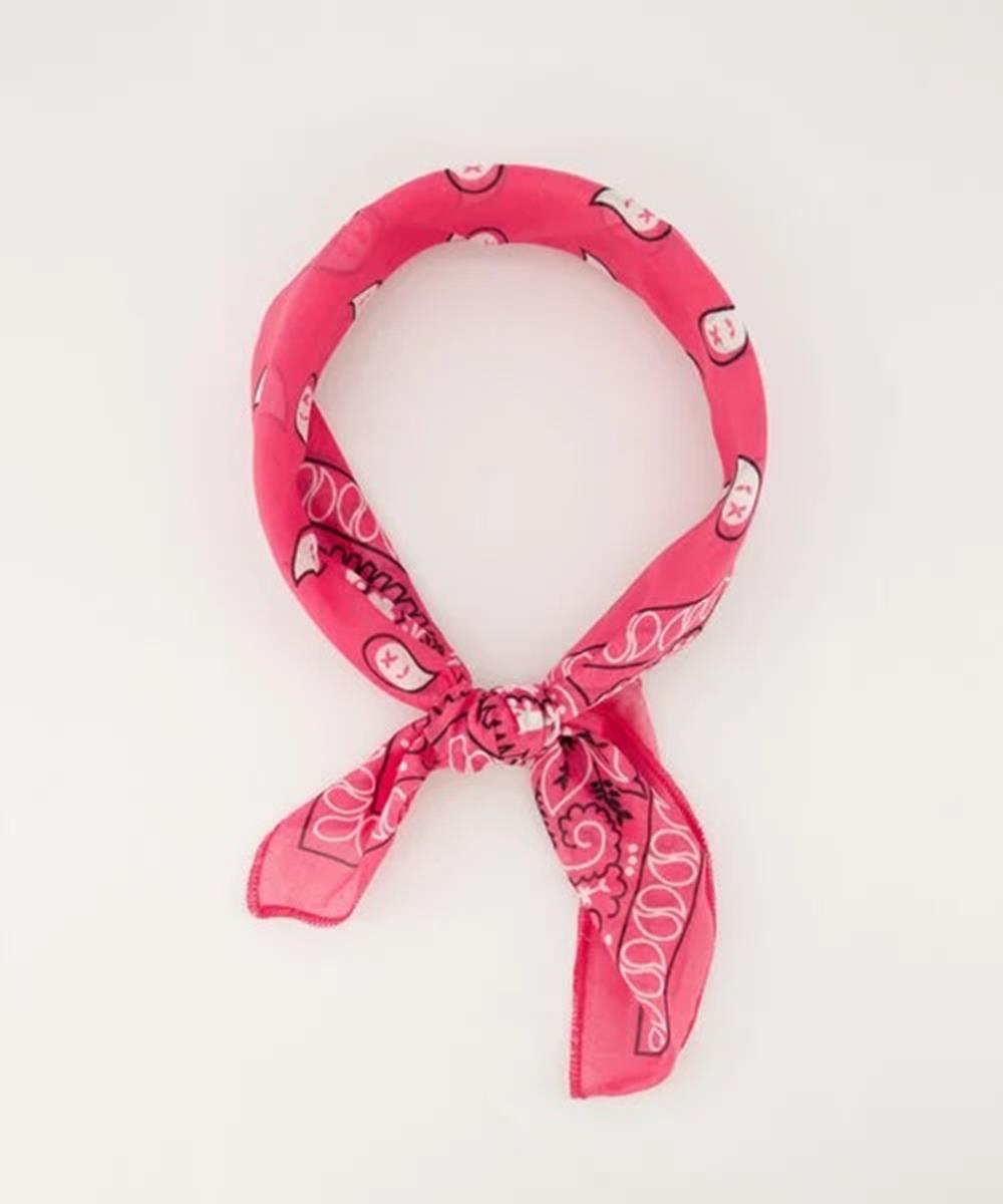 New Apparel Sjaal Astrid Groot Roze 1