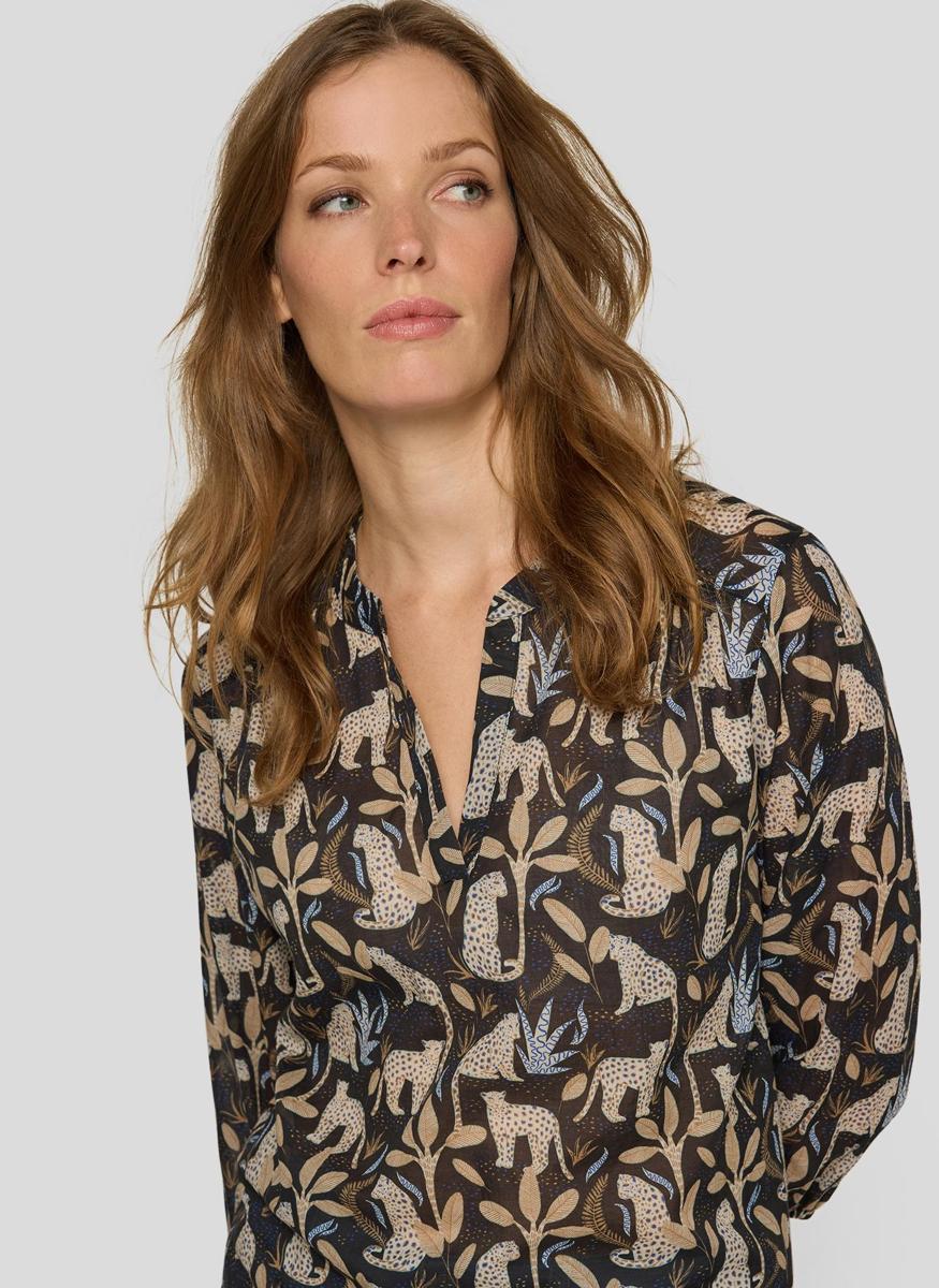 Rabe Blouse 56-118102 Zwart 4