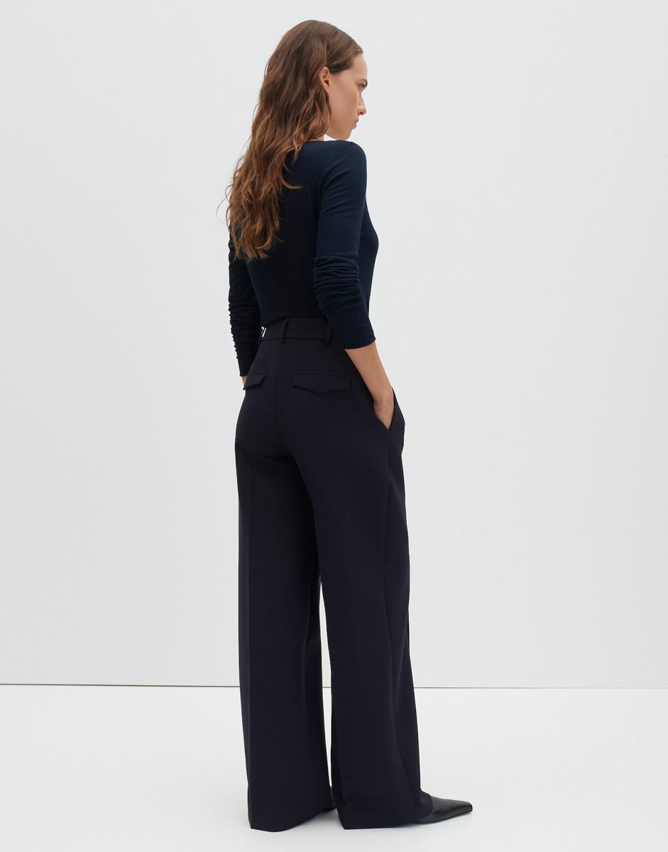 SOMEDAY Pantalon Catsby Line Blauw 5