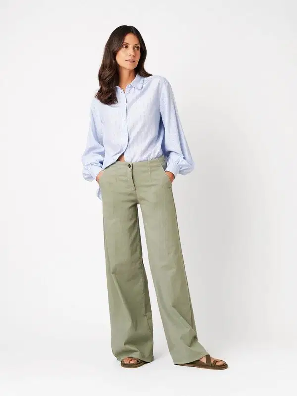 TONI Pantalon Jenny Palazzo 11-39/1213-72 Groen 1