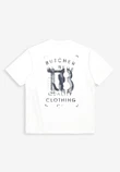 Butcher of Blue T-Shirt Mercer Layer Wit 5
