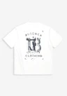 Butcher of Blue T-Shirt Mercer Layer Wit 5