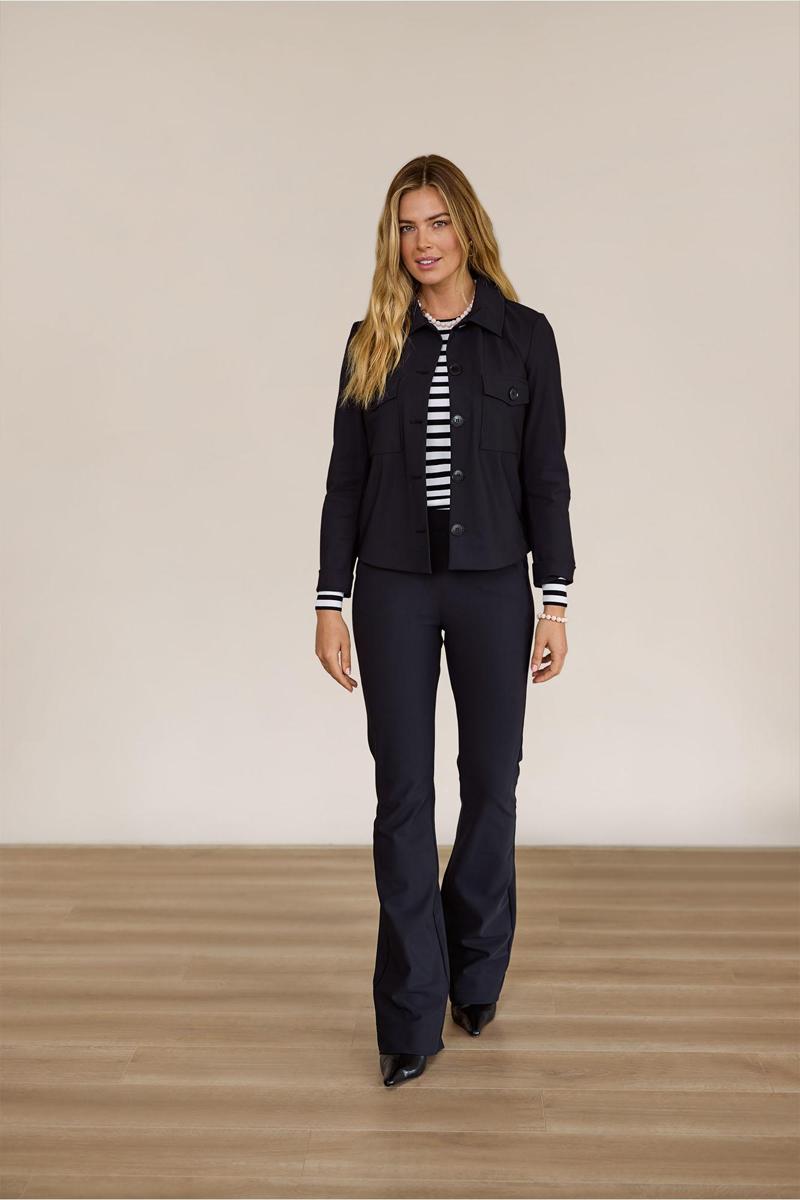 Studio Anneloes Blazer Claire Bonded Zwart 4
