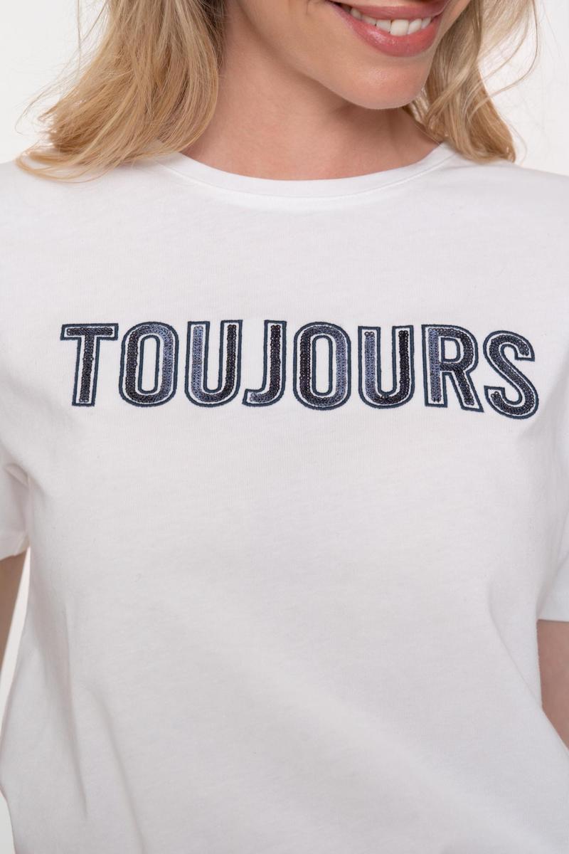 Geisha T-Shirt 52837-41 Off-White 4