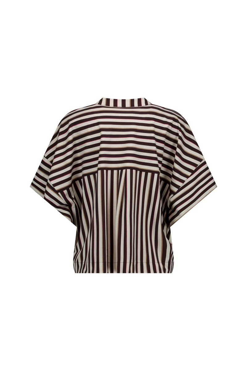 Studio Anneloes Blouse Laureen  Bruin 3