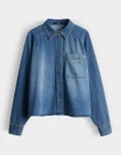 SOMEDAY Blouse Zebru Blauw 2