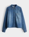 SOMEDAY Blouse Zebru Blauw 2