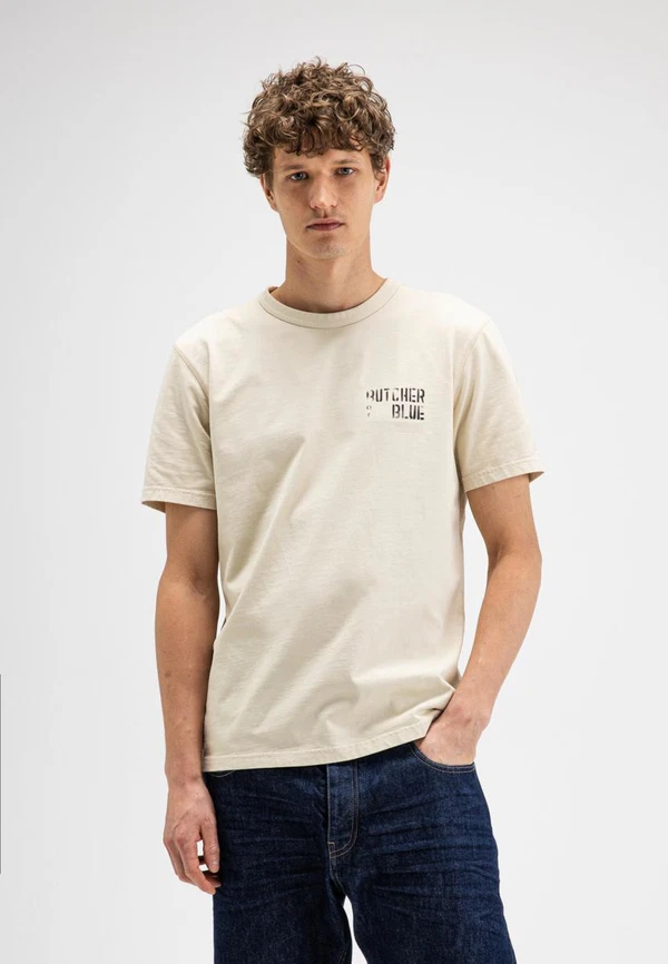Butcher of Blue T-Shirt Army Brush Off-White 1