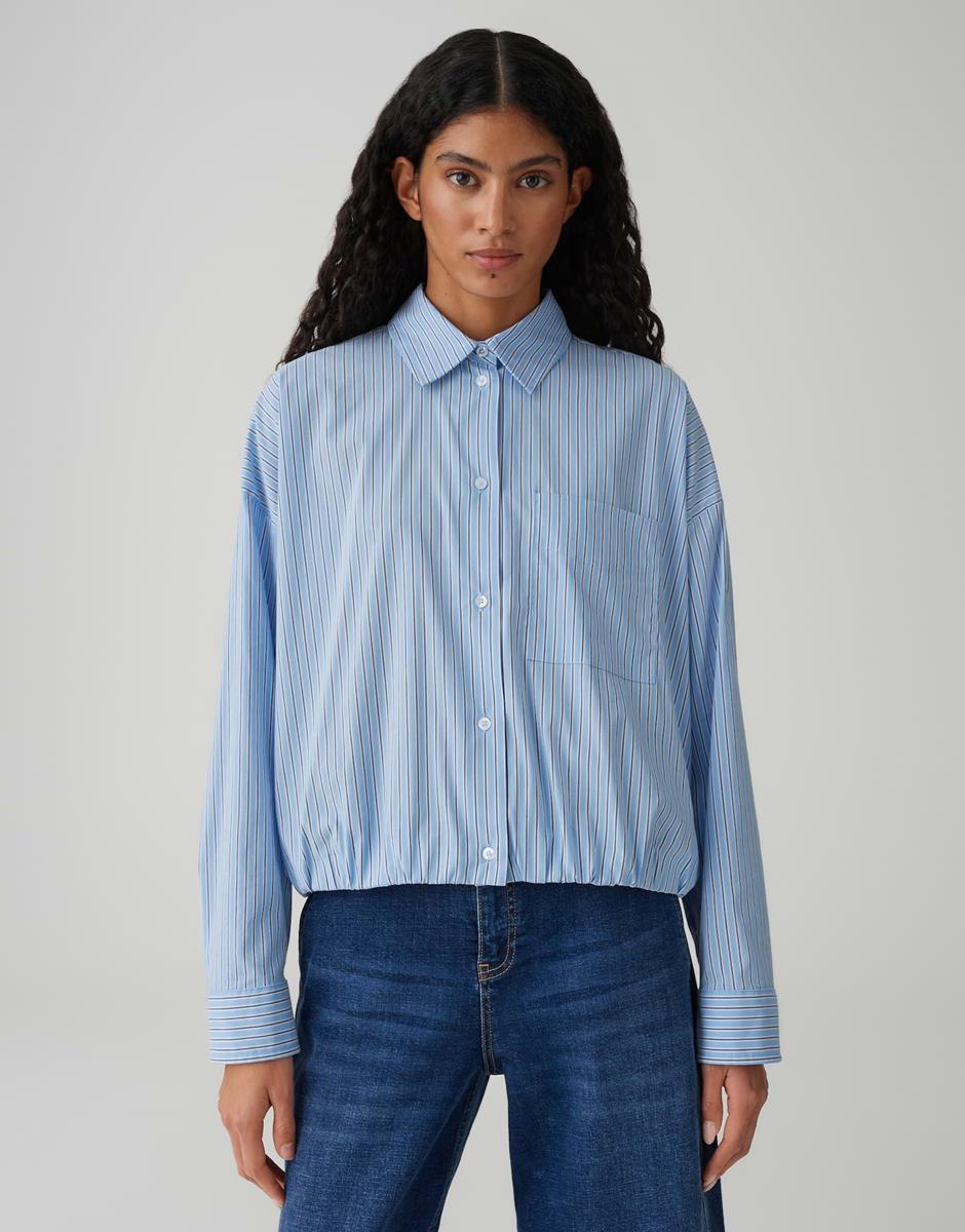 OPUS Blouse Fresa Blauw 1