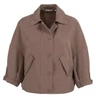 YAYA Blouse 01-201206-603 Taupe 2