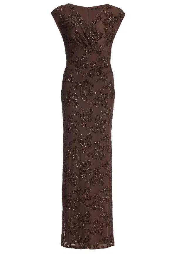 SWING Jurk 5AK15500 Bruin 1
