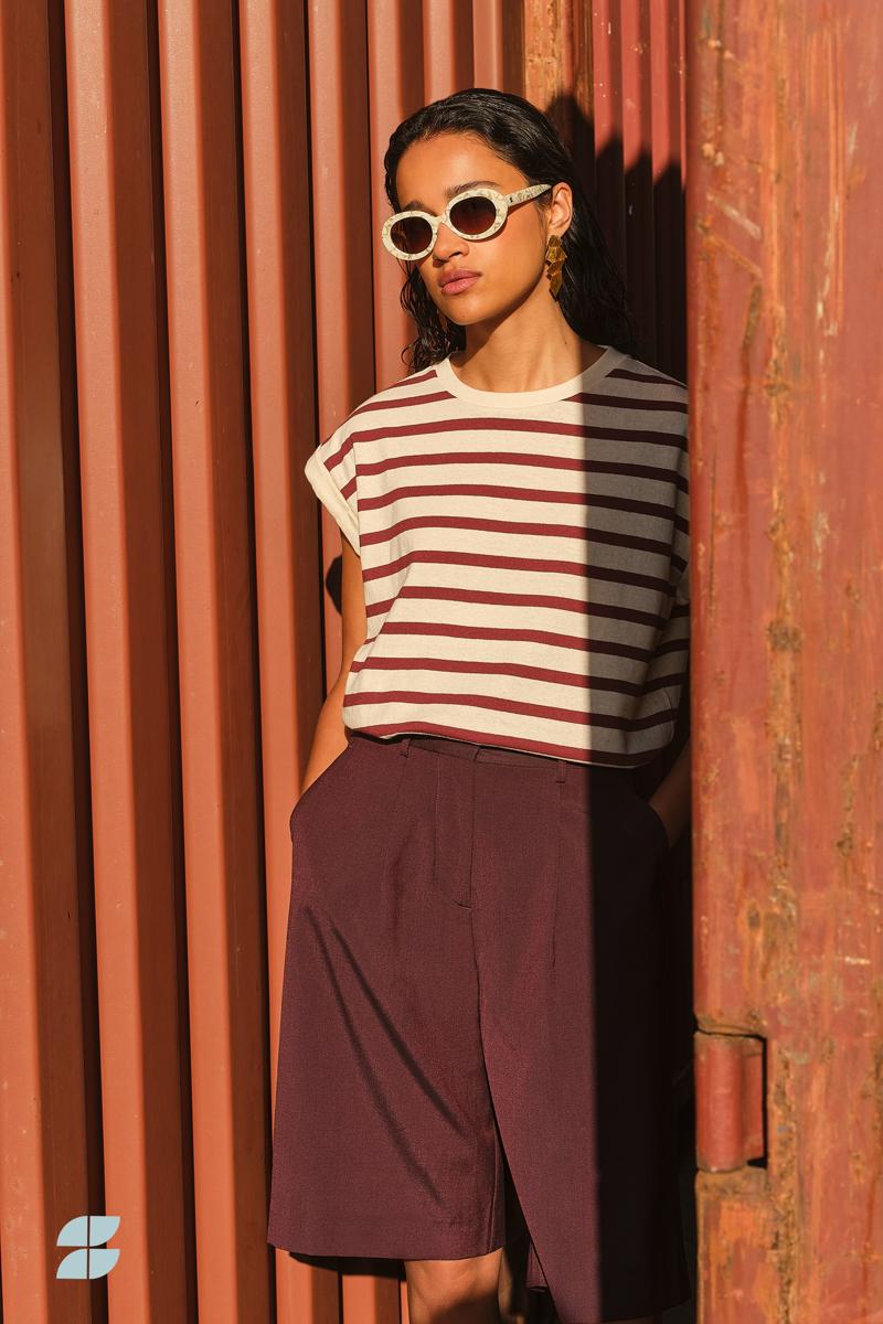 By-Bar T-Shirt 26411105 Rood 1