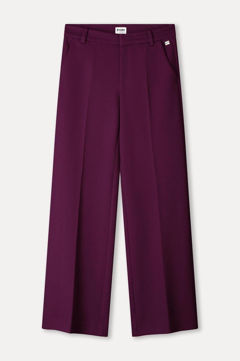 POM Amsterdam Pantalon Liv plum Paars 2
