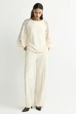 Xandres Pantalon Pietrovic Off-White 1