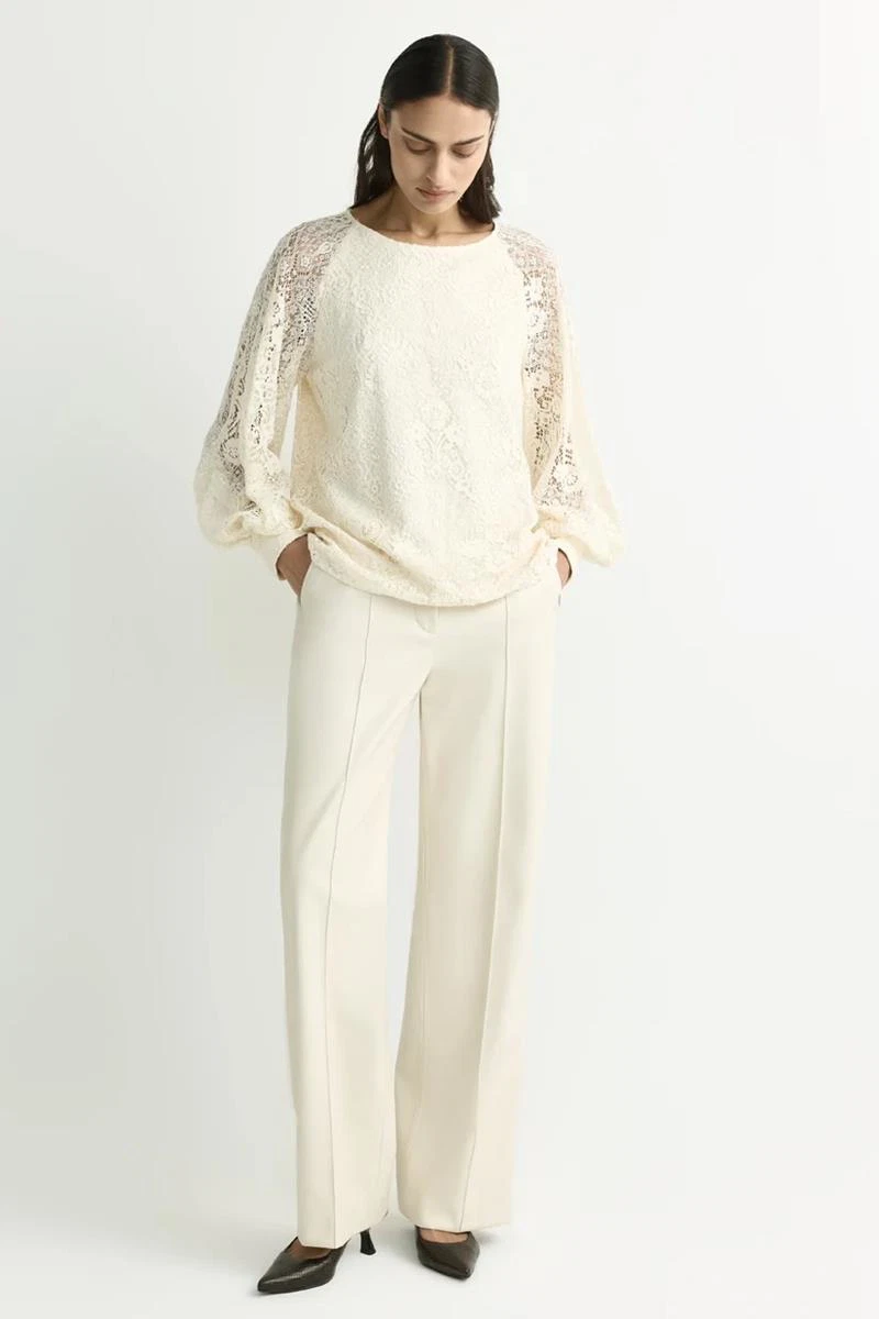 Xandres Pantalon Pietrovic Off-White 1
