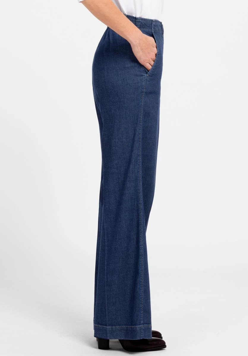 Bianca Pantalon 80011 Blauw 2