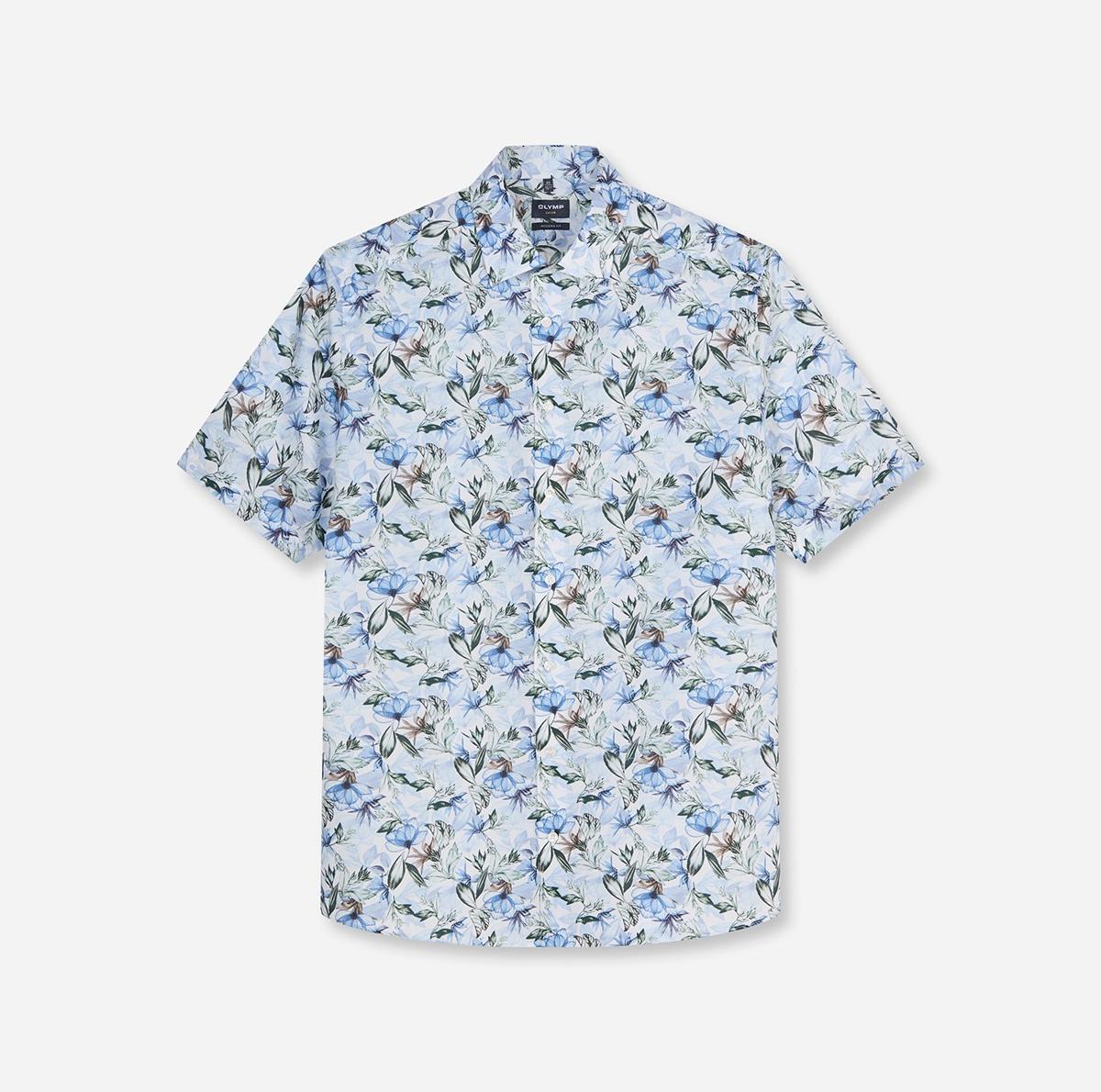 Olymp Overhemd 123412 Blauw 4