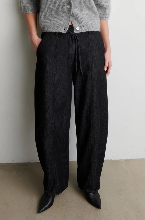 Second Female Jeans Dera Zwart 1