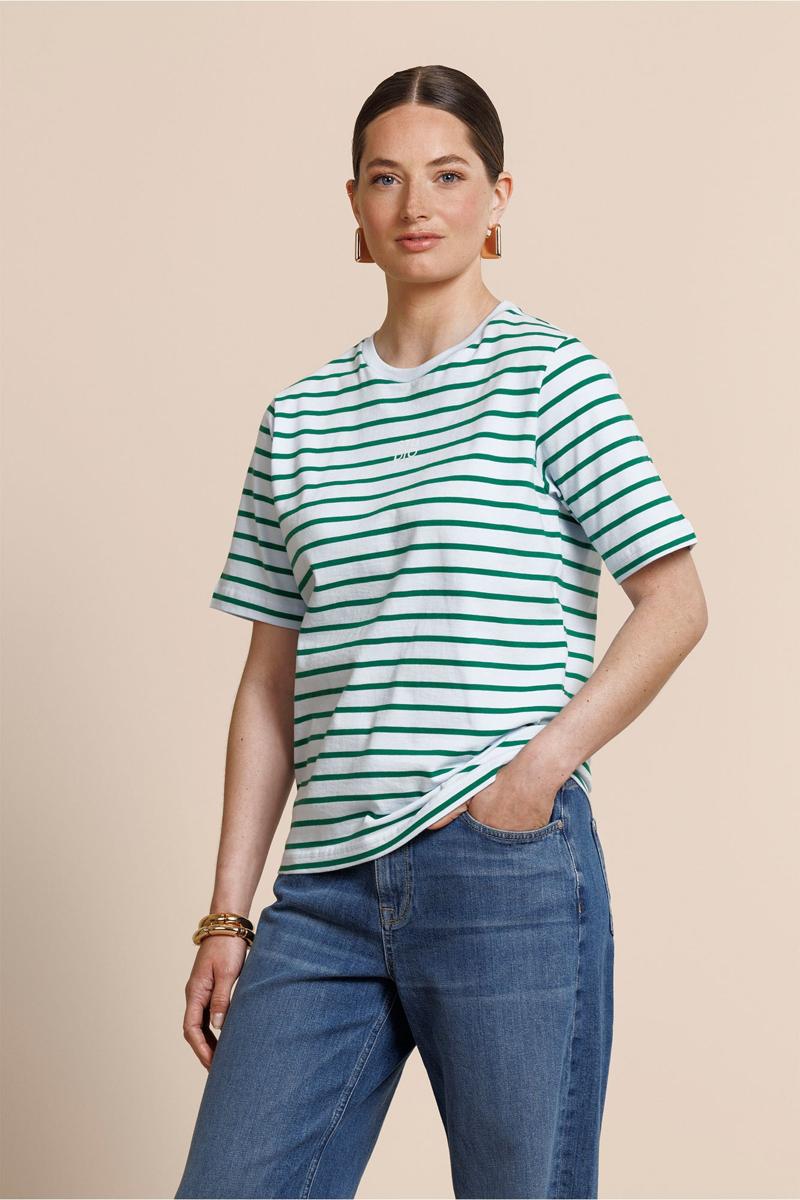 Studio Anneloes T-Shirt Stripe Studio Floor Groen 5