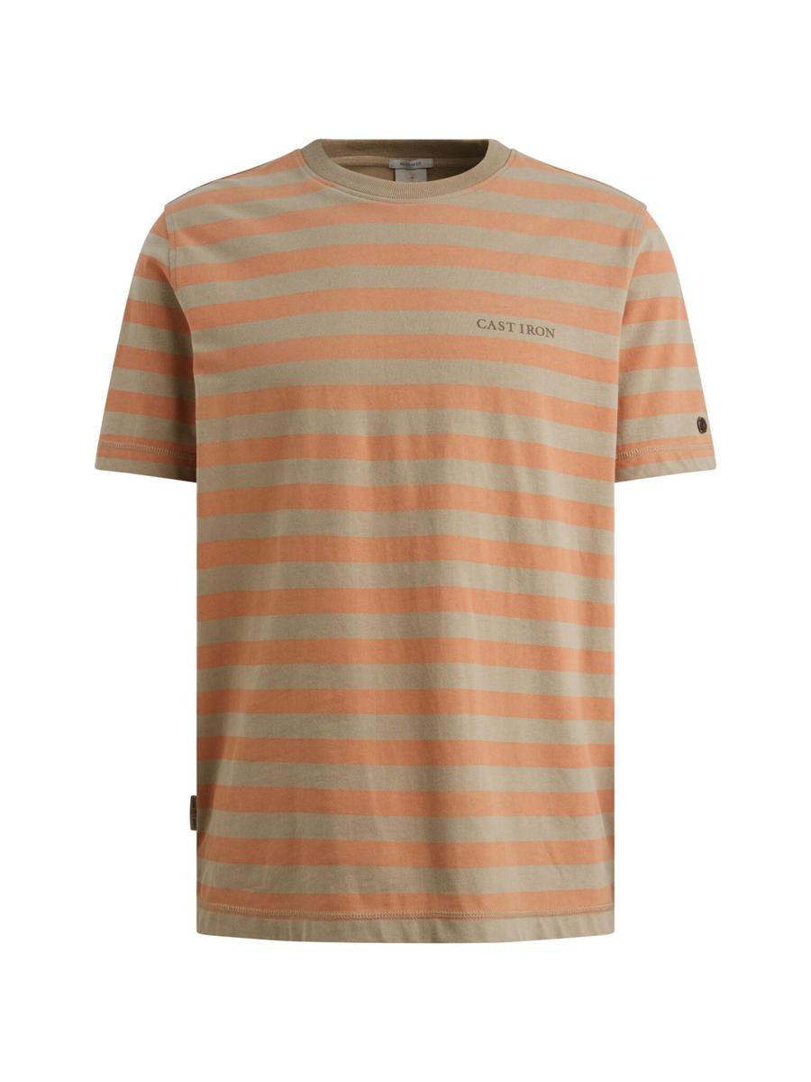 Cast Iron T-Shirt CTSS2603569 Oranje 2