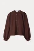 POM Amsterdam Blouse SP9777 Bruin 2