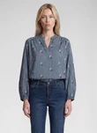 Rabe Blouse 57-114102 Blauw 1