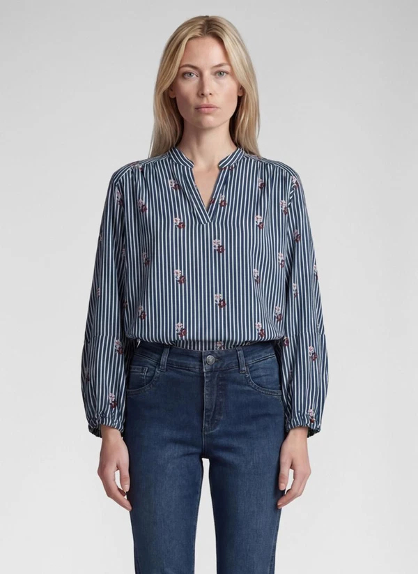 Rabe Blouse 57-114102 Blauw 1
