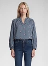 Rabe Blouse 57-114102 Blauw 1