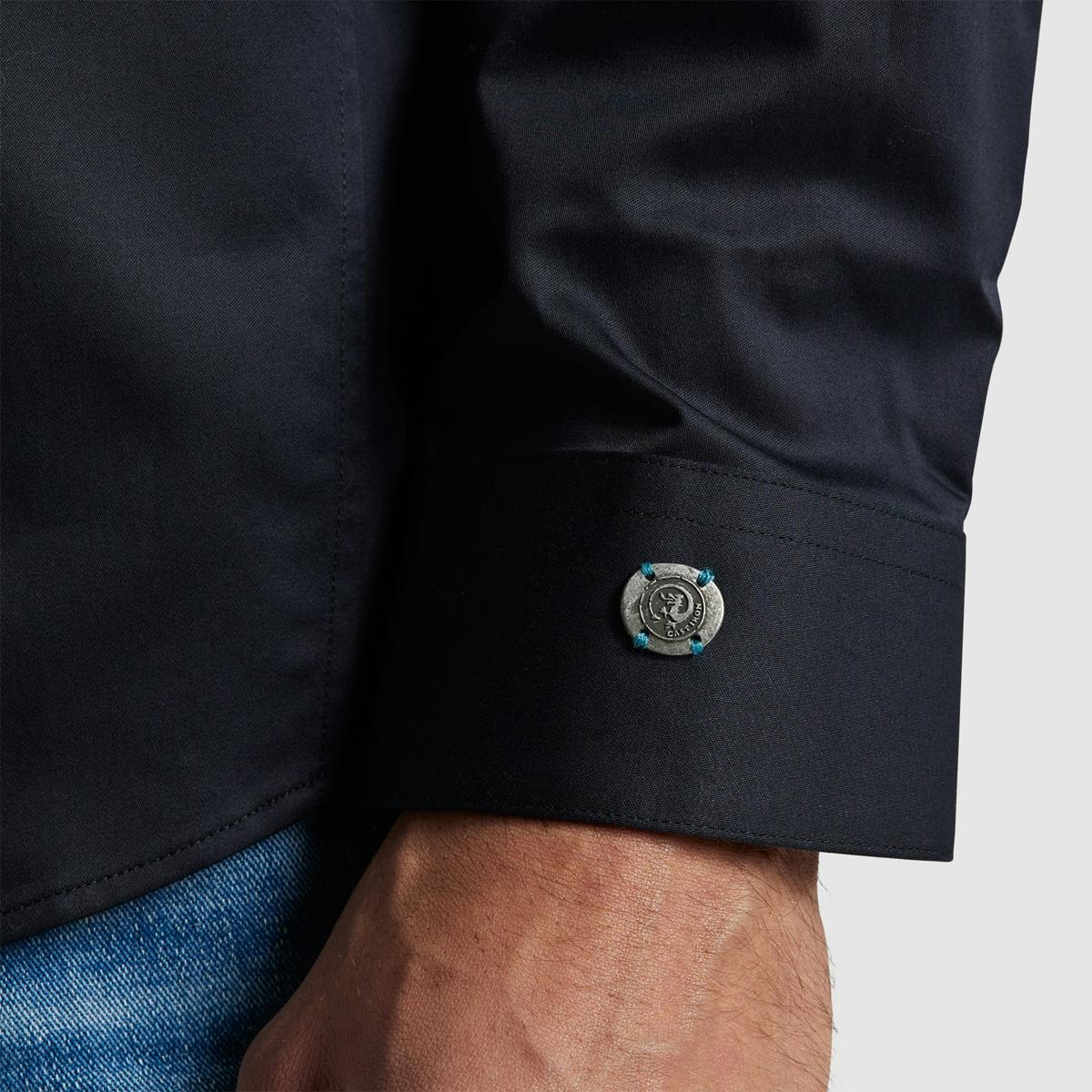 Cast Iron Cast Iron Overhemd CSI00429 Blauw 5