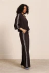 Studio Anneloes Pantalon Lexie tape trouse Bruin 4