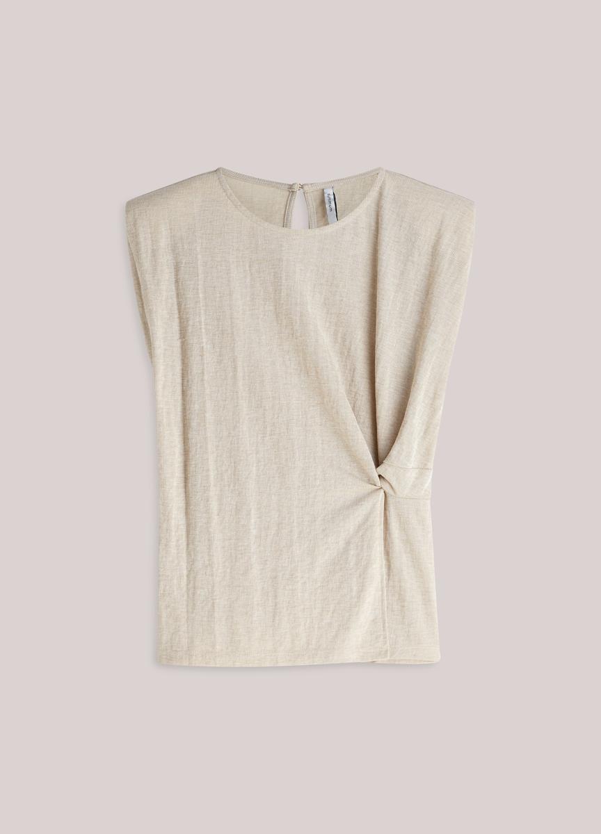 Summum Blouse 3s5299-30761 Beige 6