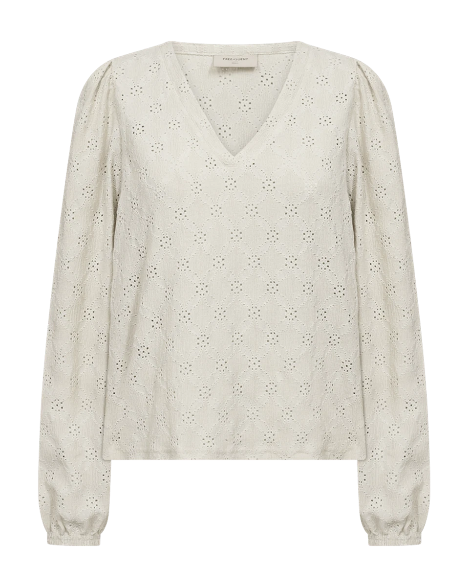 Freequent Blouse Skiona Beige 1