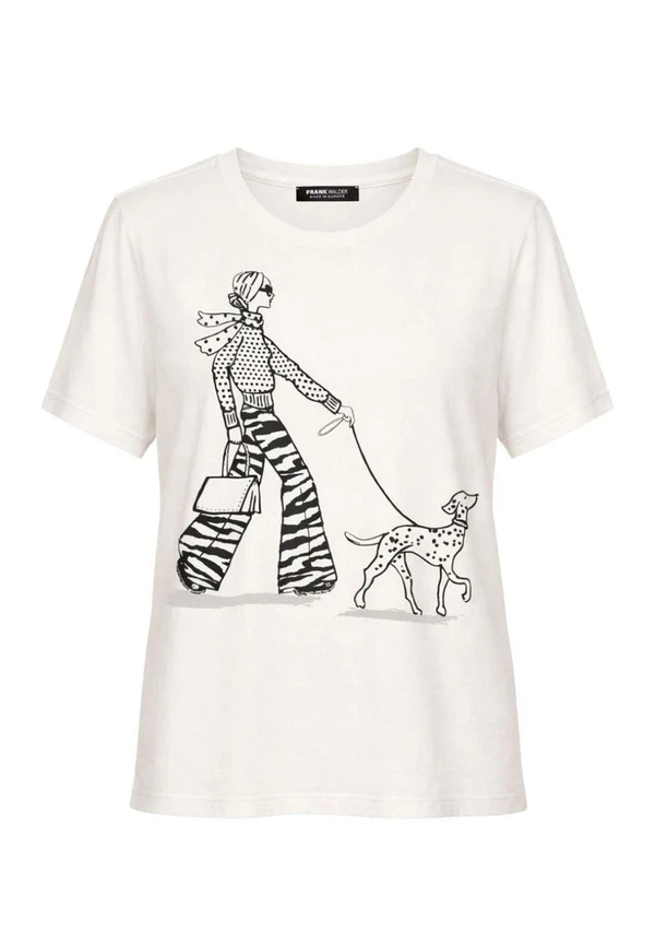 Frank Walder T-Shirt W61108450 Off-White 1