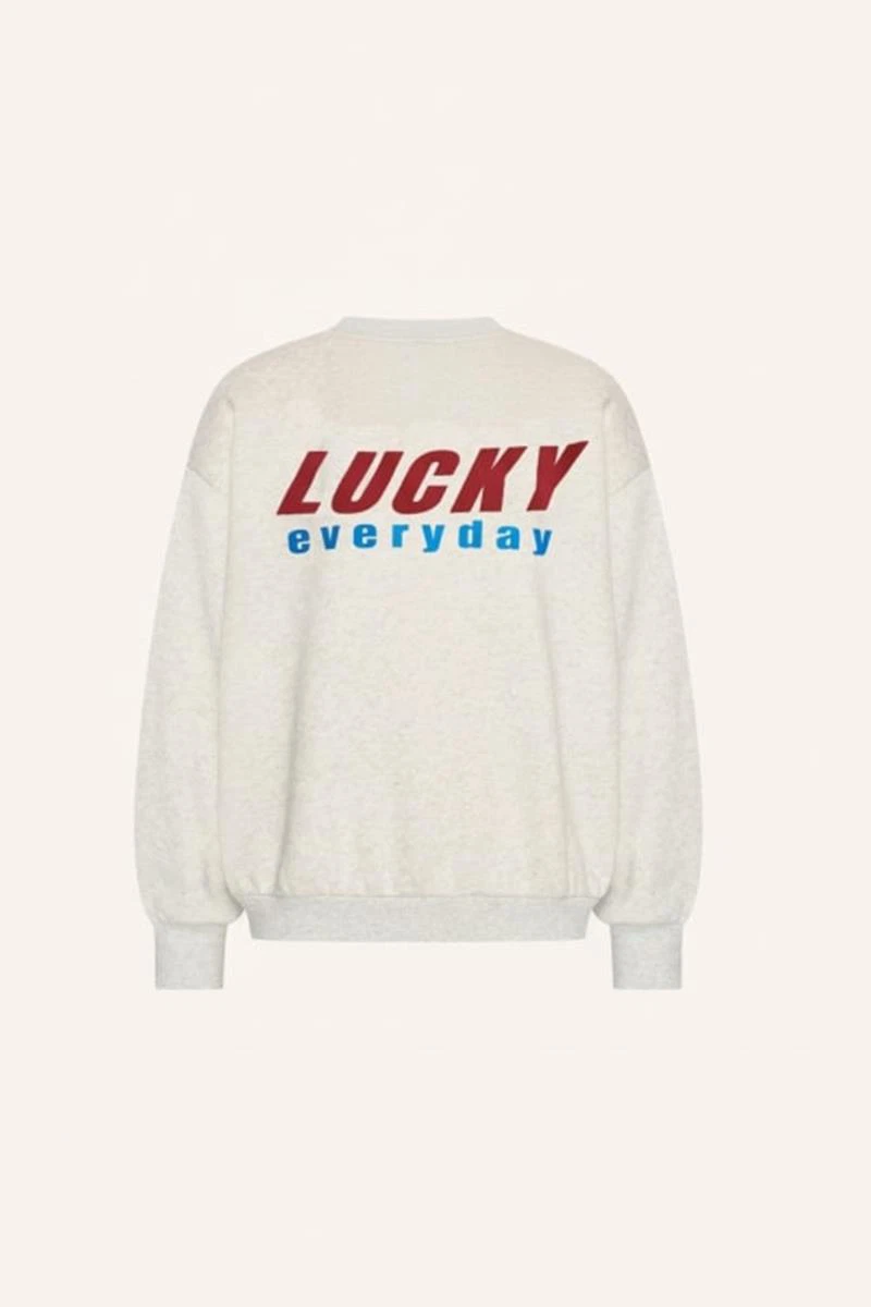 By-Bar Sweater Bibi Lucky Everyday Grijs 2