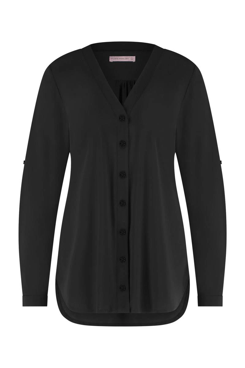 Studio Anneloes Blouse Evi Zwart 2