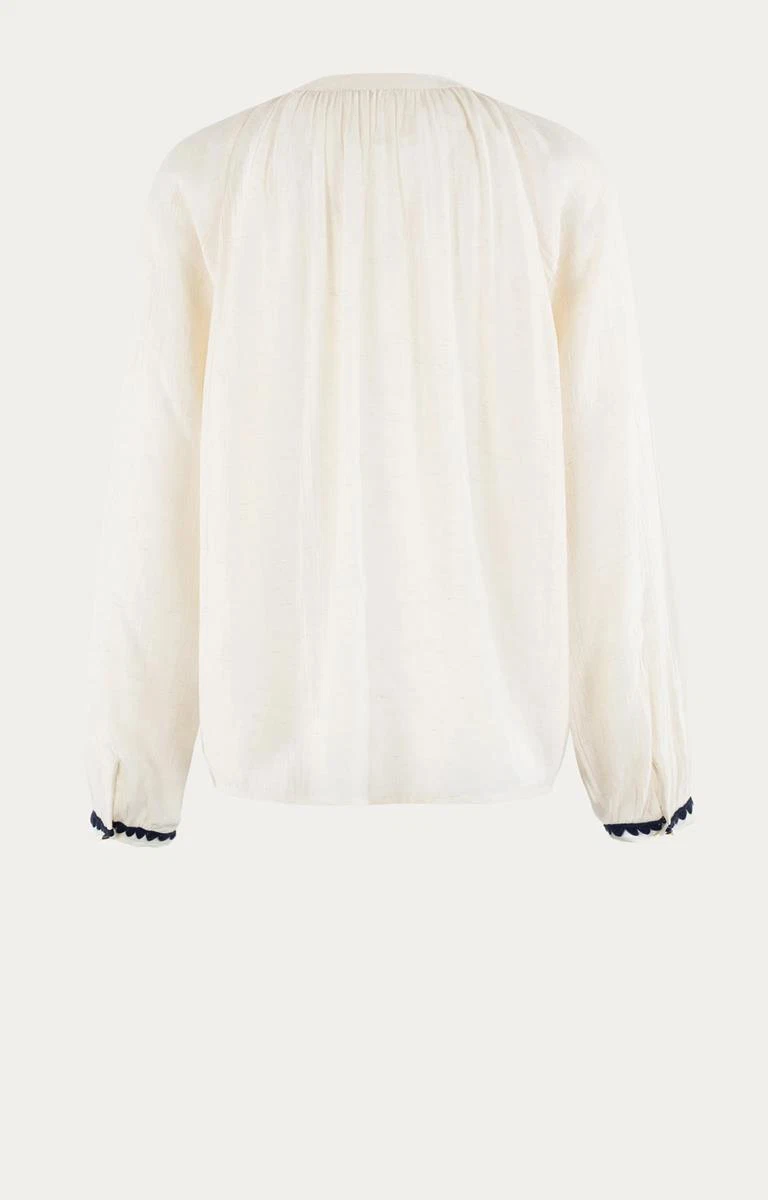 Anna Blouse 80a05-03773 Off-White 4
