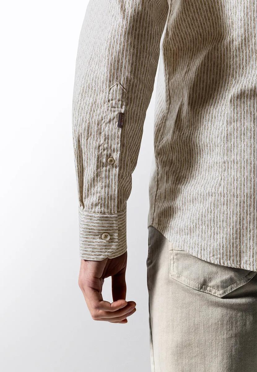 State of Art Overhemd 212-16015 Beige 4