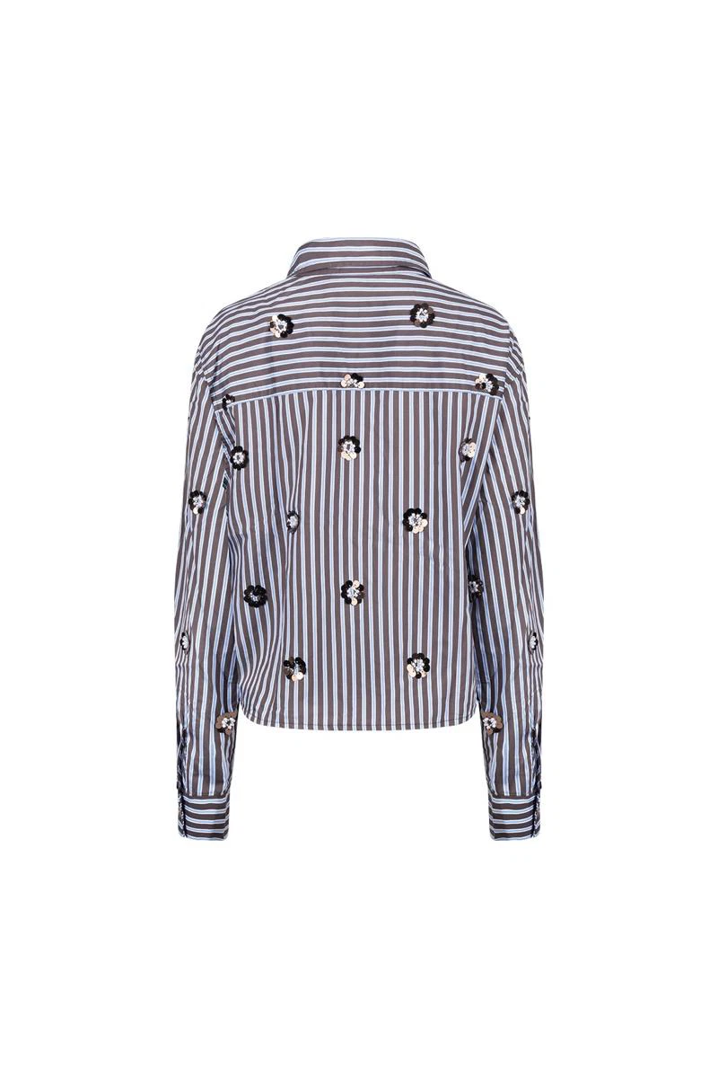 NUKUS Blouse NKF02139 Bruin 4