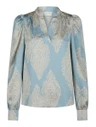 Neo Noir Blouse Rosslyn Blauw 2
