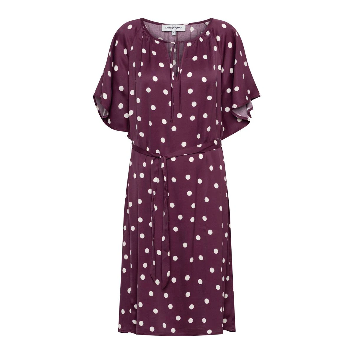 &Co Woman Jurk Axelle Dot Paars 2