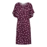 &Co Woman Jurk Axelle Dot Paars 2
