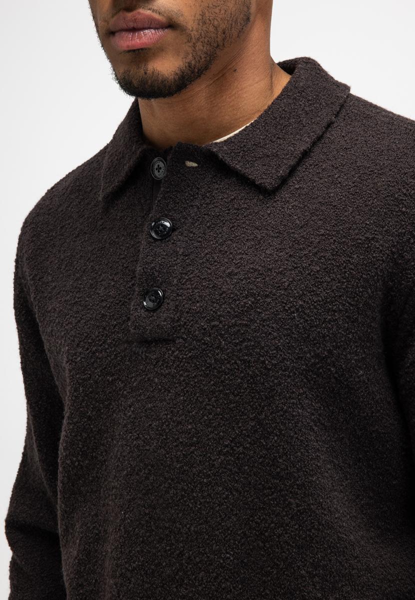 Butcher of Blue Polo M2626023 Bruin 5