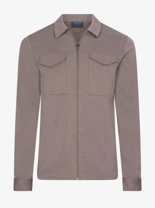 Cavallaro Overshirt 123265031 Taupe 1