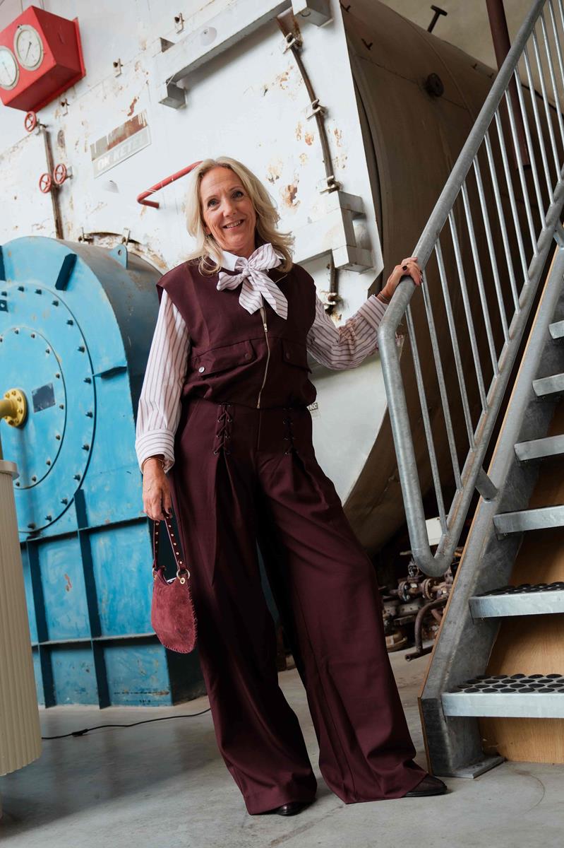 Co'Couture Pantalon Luna Rood 1