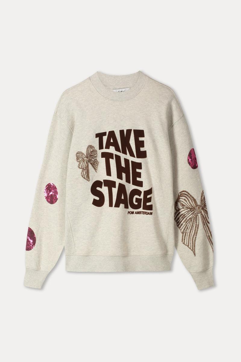 POM Amsterdam Sweater SP9773 Grijs 1