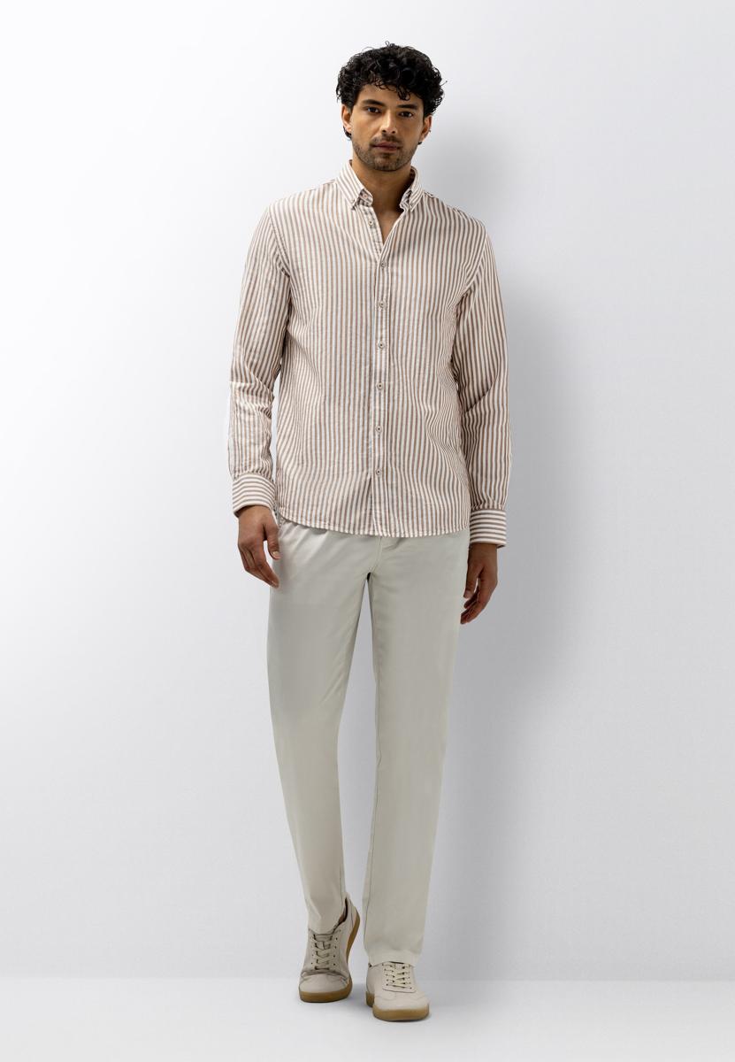 State of Art Overhemd 212-16158 Bruin 3