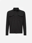 GENTI Overshirt S5188-1971 Bruin 1