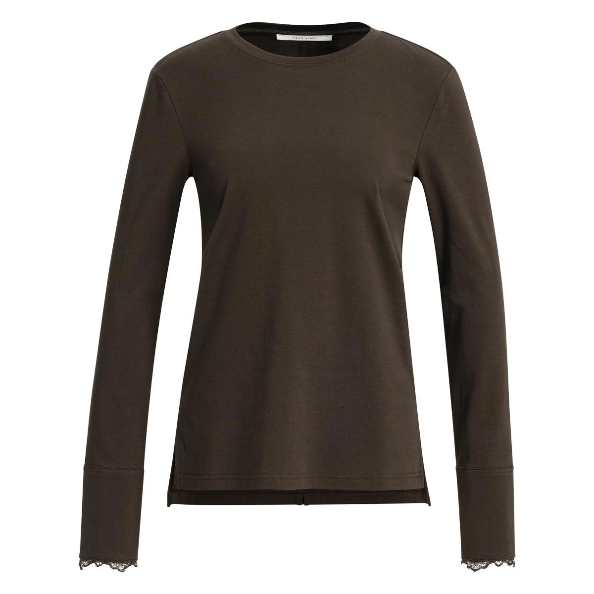 YAYA T-Shirt 01-709438-610 Bruin 1