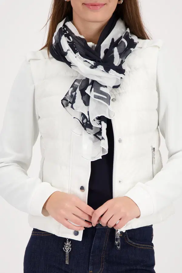 Monari Sjaal 410464 Blauw 1